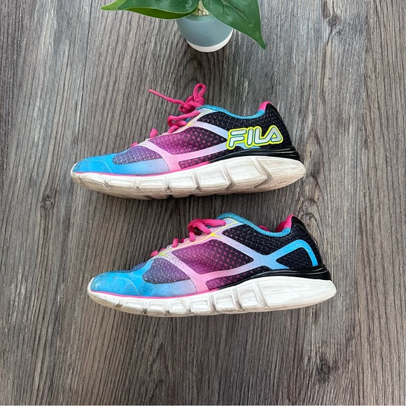 Fila Girls running shoes size 1 - Picture 4 of 9